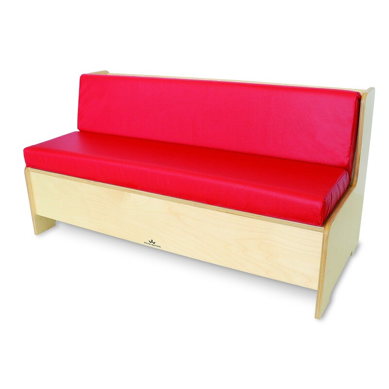 Comfy Reading Center Kids Sofa With Storage Compartment 